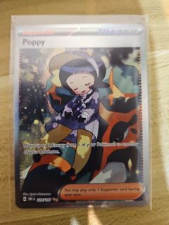 Poppy 220/197 Ultra Rare Full Art and Poppy 227/197 Special 
