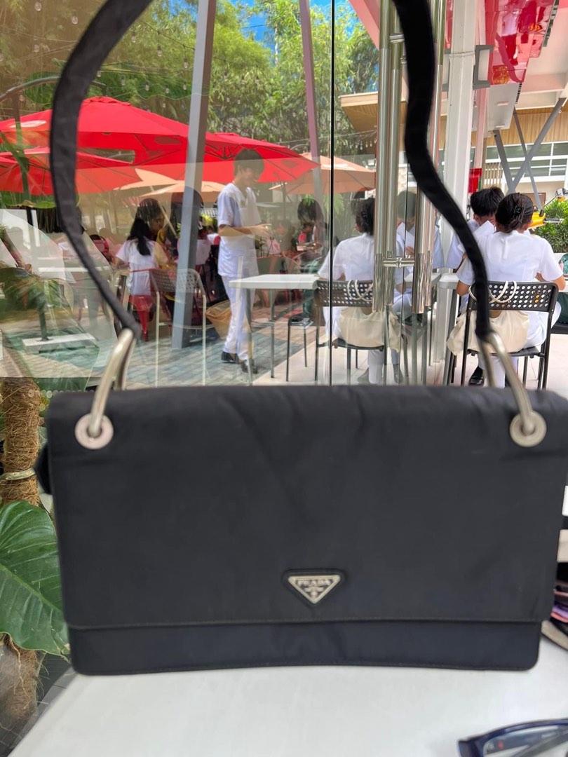 Authentic Prada Tessuto Nylon Bag, Luxury, Bags & Wallets on Carousell