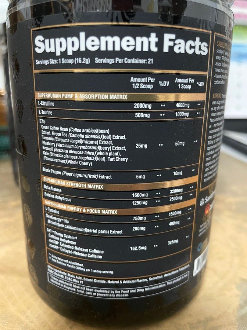 Pre workout Alpha Lion (PRE) Ready Stock, Health & Nutrition, Health