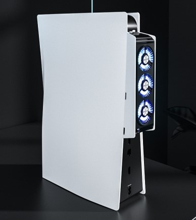PS5 Game Cooling Host Fan with LED Light Cooling Turbo Fan (H0639 ...