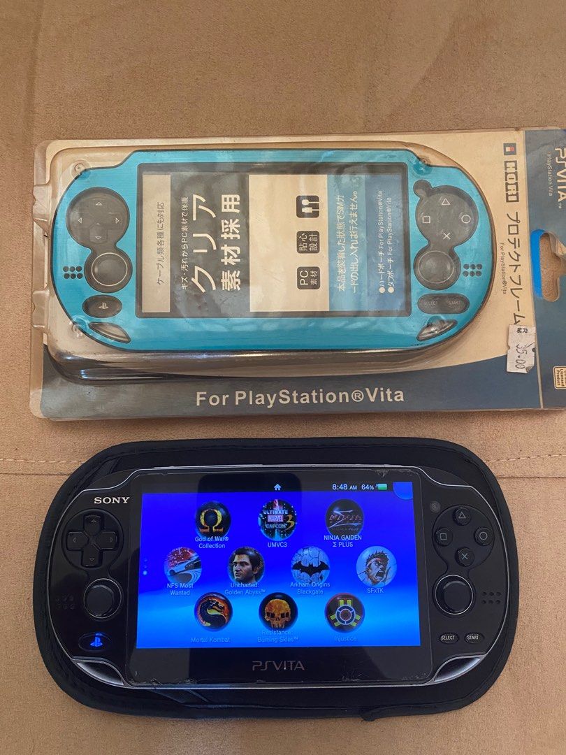 Ps Vita 1k 128gb henkaku, Video Gaming, Video Game Consoles