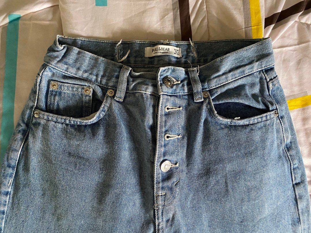 pull and bear mom jeans
