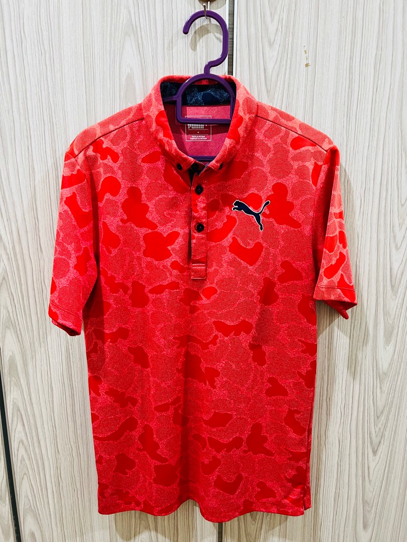 Puma men's union store camo golf polo