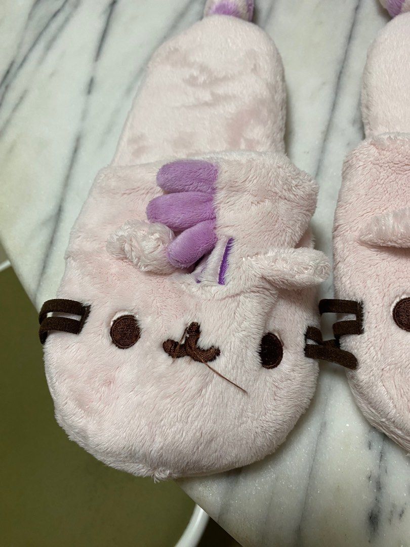 Pusheen Bedroom Slippers Women s Fashion Footwear Flipflops and