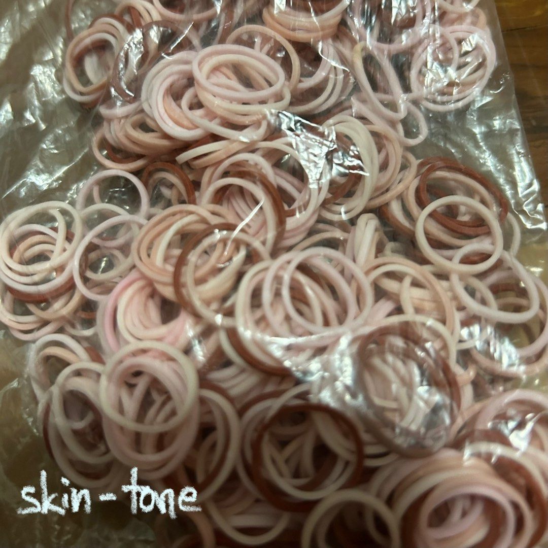 Rainbow loom hotsell skin tone bands