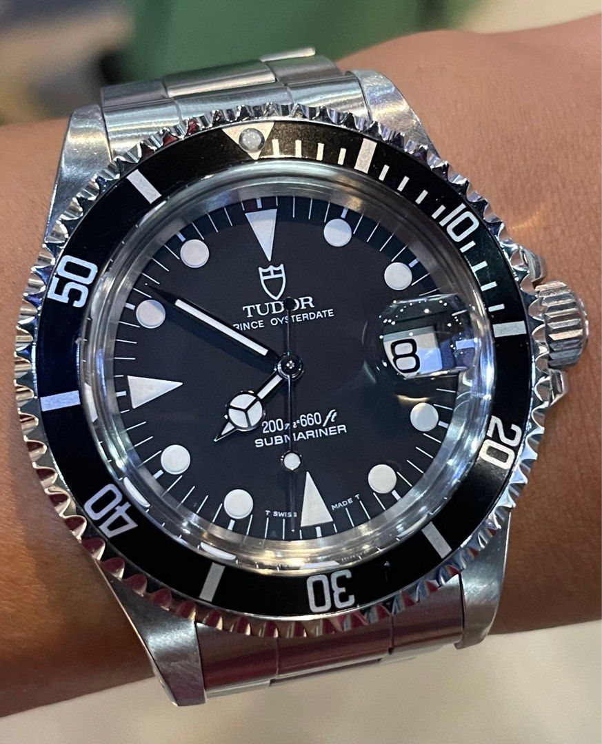 Rare 79090 Black Tudor Submariner with 2 yrs RSC warranty