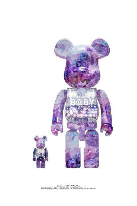 [Ready Stock] Medicom Toy Macau 2023 Exclusive Forward Fashion x My First  Bearbrick Baby 100% + 400% Figurine MISB