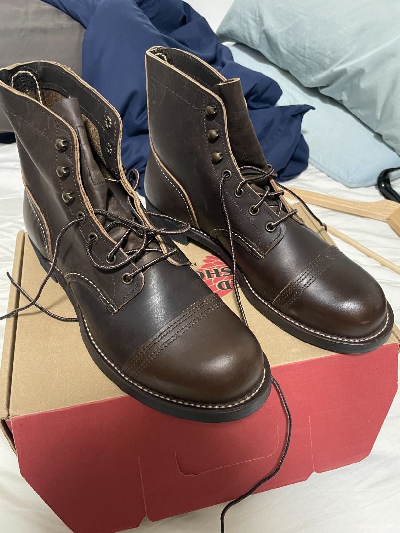 Red Wing 4606 Ebony Harness Iron Ranger US 9.5
