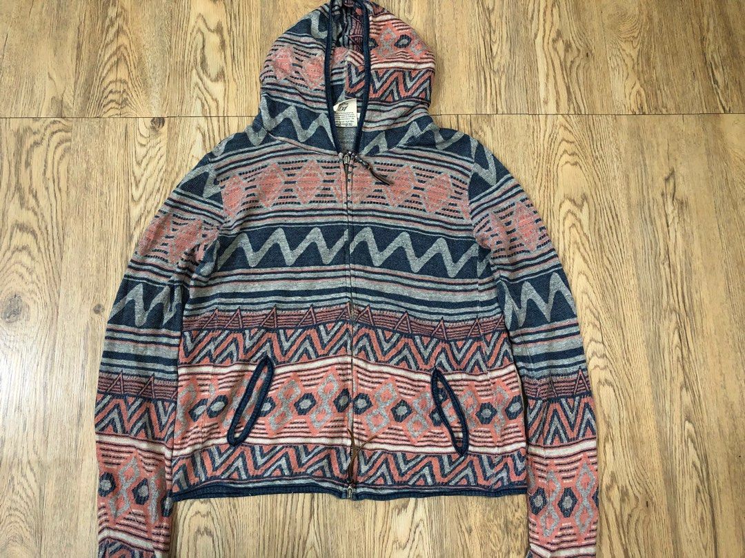 Navajo print hoodie on sale