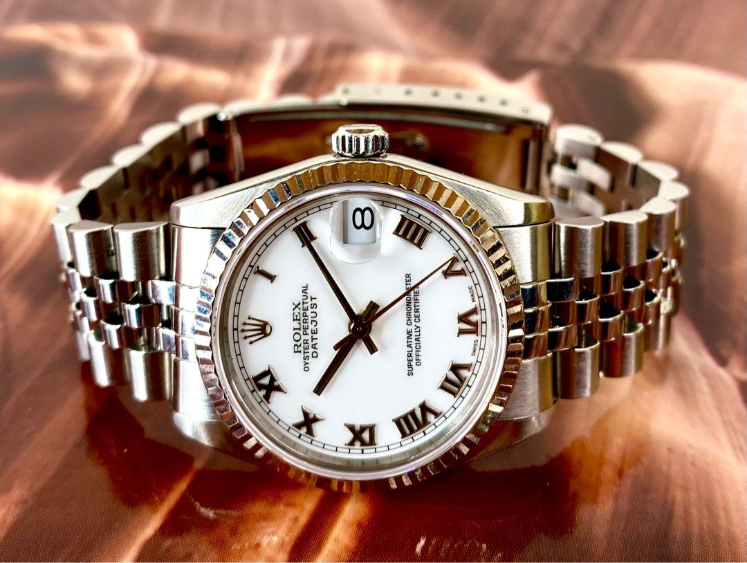 Clearance Sales Rolex 68274 Stainless Steel Unisex Watch Luxury