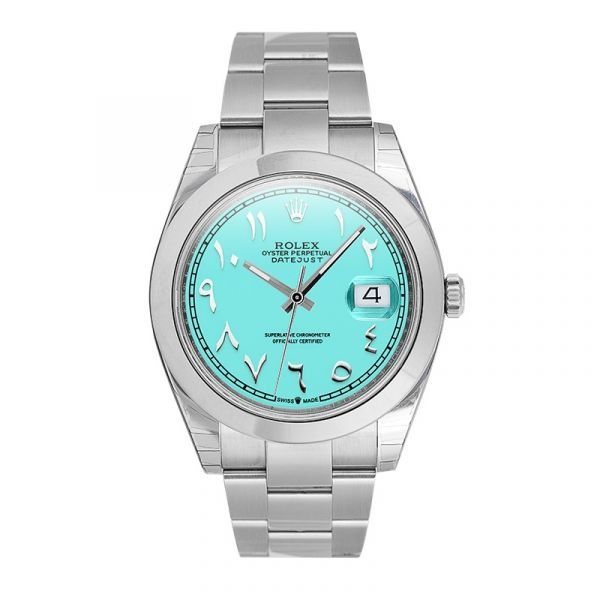 Rolex datejust deals tiffany blue