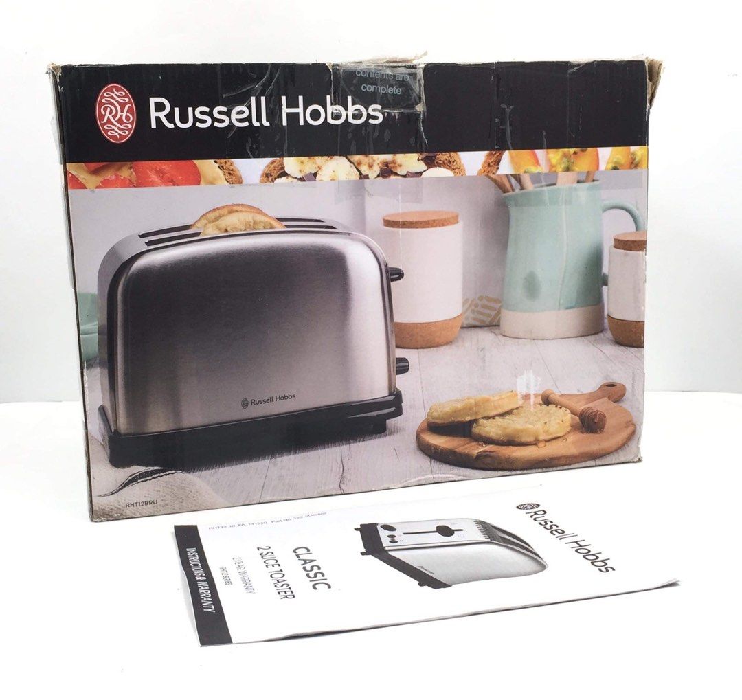 Russell Hobbs - Classic 2 Slice Toaster- Brushed