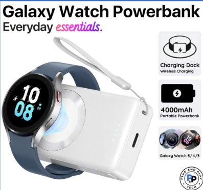 Samsung Z Fold Flip 5/4/3 S23 Ultra/S22+ Wireless Charger 3-IN-1 Galaxy  Watch Pro 6/5/4/Active Galaxy Buds Pro Active FC2827, Mobile Phones &  Gadgets, Mobile & Gadget Accessories, Mounts & Holders on Carousell