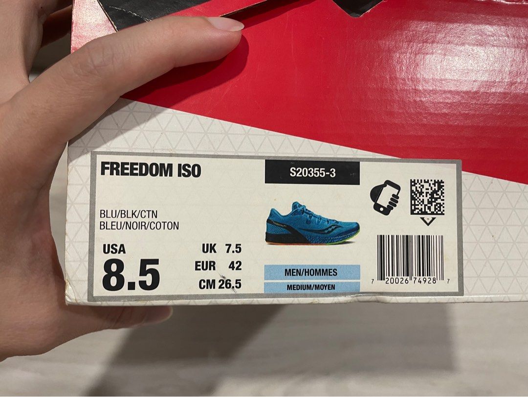 Saucony Freedom ISO shoes not asics mizuno nike