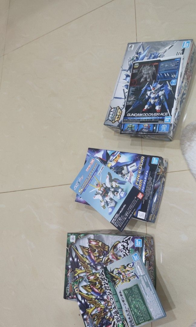 SD (Set) (Category: Toys & Games) located in Georgetown. Submitted by Ikuz_00 (Listing ID 1249543921, Image 2). Description: sell in set Assemble item All have box n manual price include pos Cod Penang Island oni.