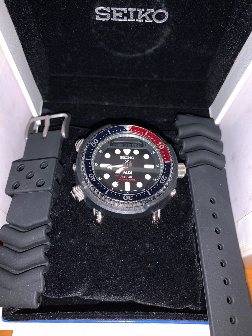 Seiko best sale arnie pepsi