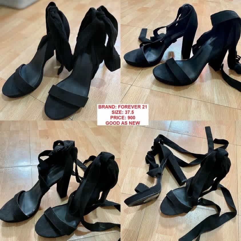 Self clearance tie sandals