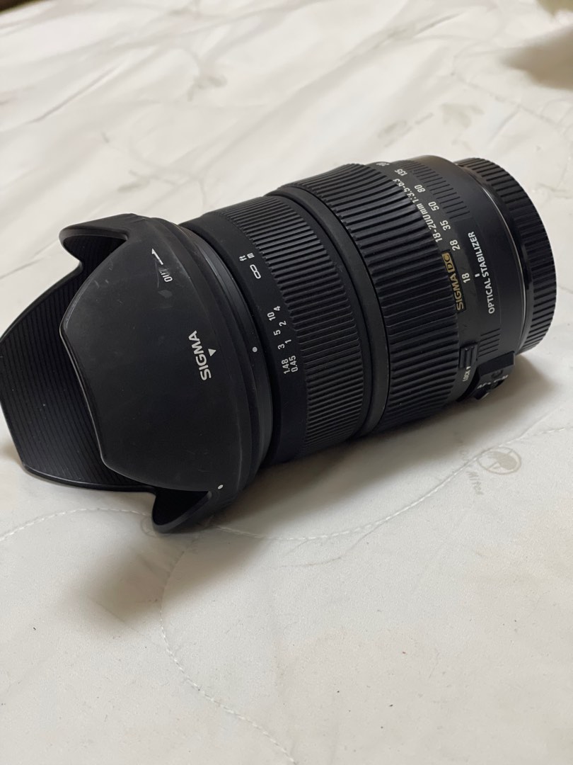 Sigma lens 18200mm, Photography, Lens & Kits on Carousell