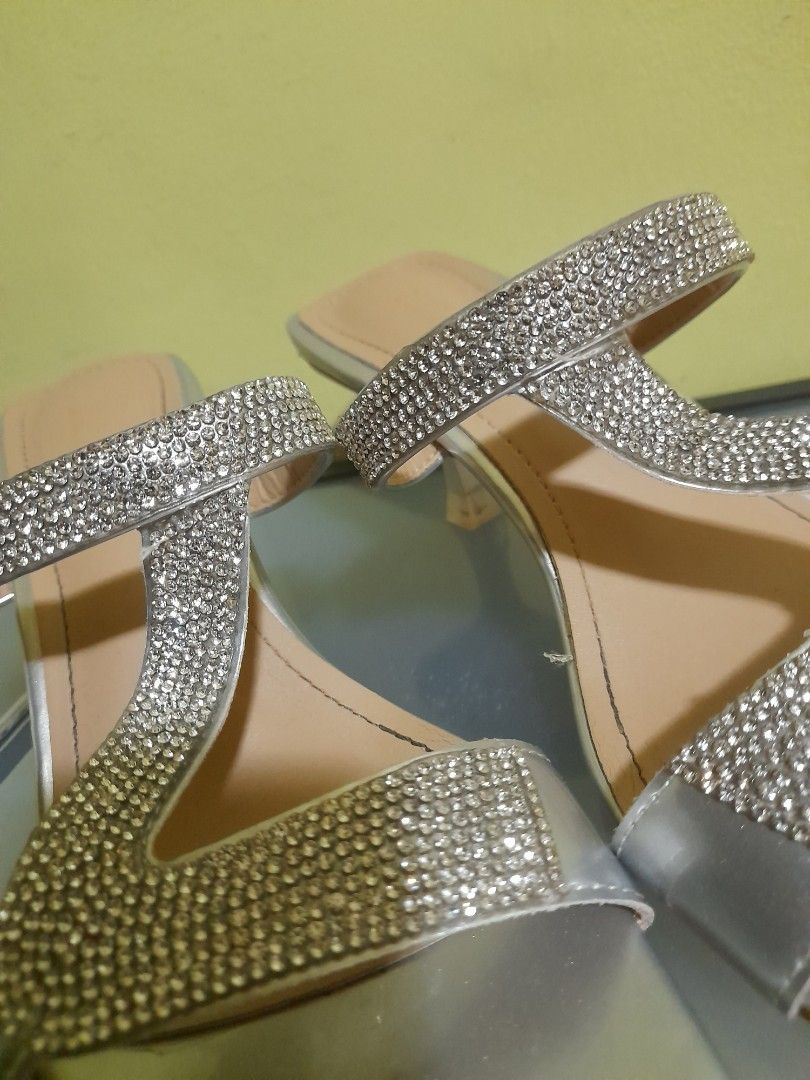 latest silver heels
