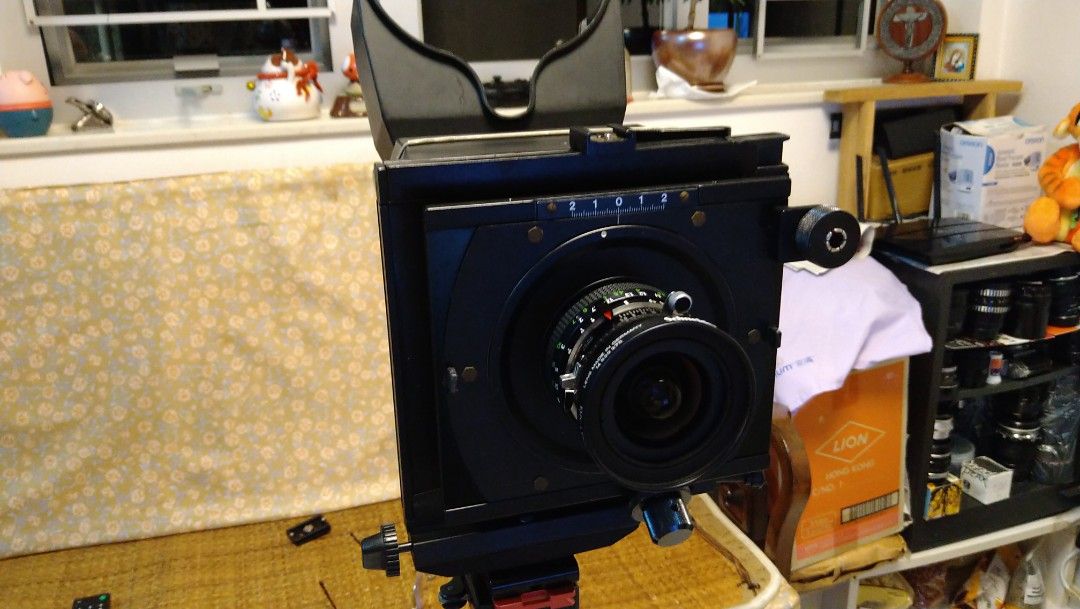 Sinar Handy 4x5 w/Super-Angulon 58mm 攝影器材, 相機- Carousell