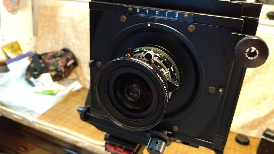 Sinar Handy 4x5 w/Super-Angulon 58mm 攝影器材, 相機- Carousell