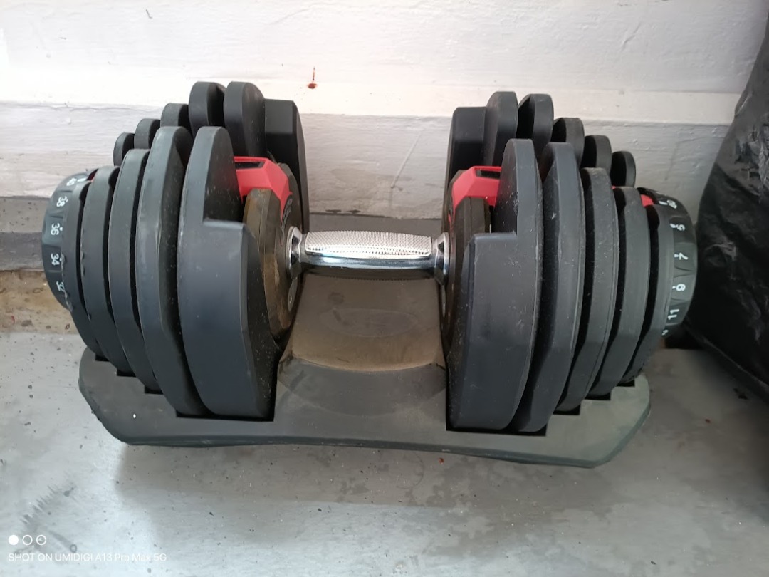 Snd Adjustable Weights Dumbbell 40kg Sports Equipment Exercise