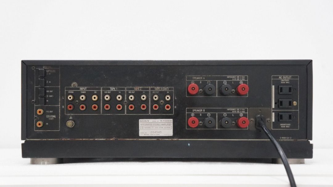 Sony TA-F505ESD Classic Integrated Stereo Amplifier (ES Sony TA-F505ESD Classic Integrated Stereo Amplifier (ES
