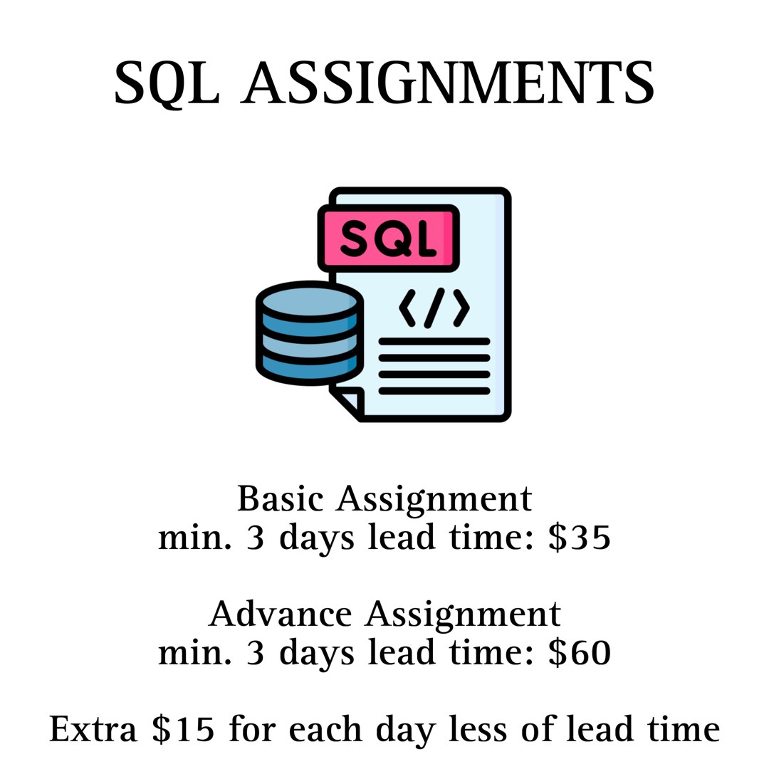 Sql related work computers tech office business technology on