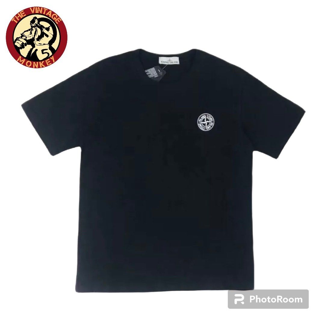 STONE ISLAND Stone Island summer new square print short sleeved T