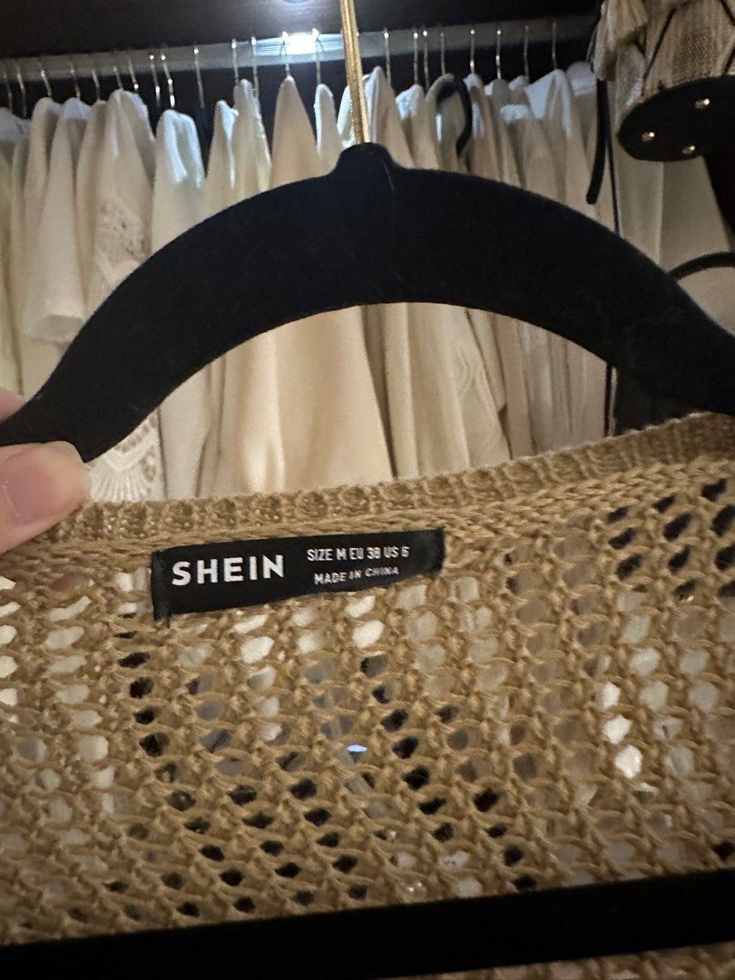 Swimsuit Cover Up (Category: Others Tops) located in Baguio. Submitted by kimstyleessentials (Listing ID 1249575579, Image 3). Description: Can fit Small - Medium Frame Brand - Shein Brand New.