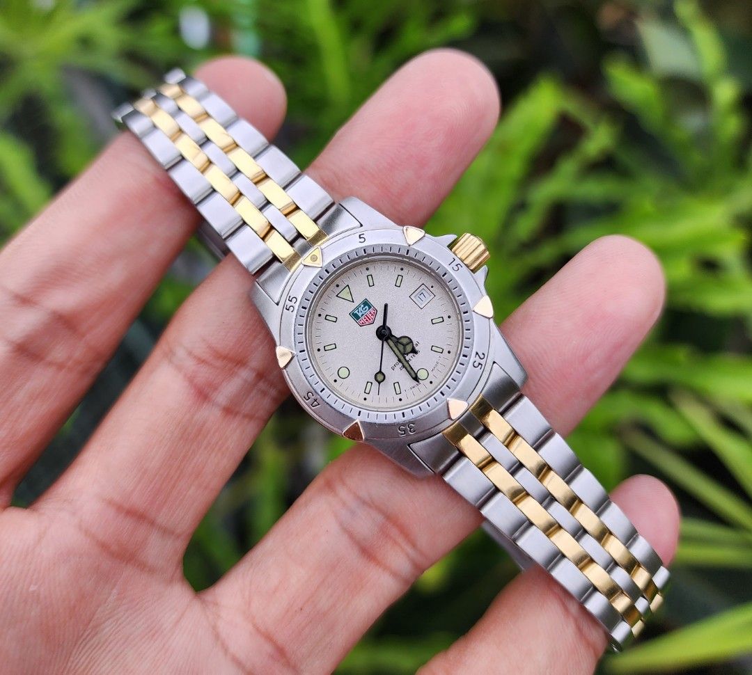 Tag heuer two outlet tone ladies watch