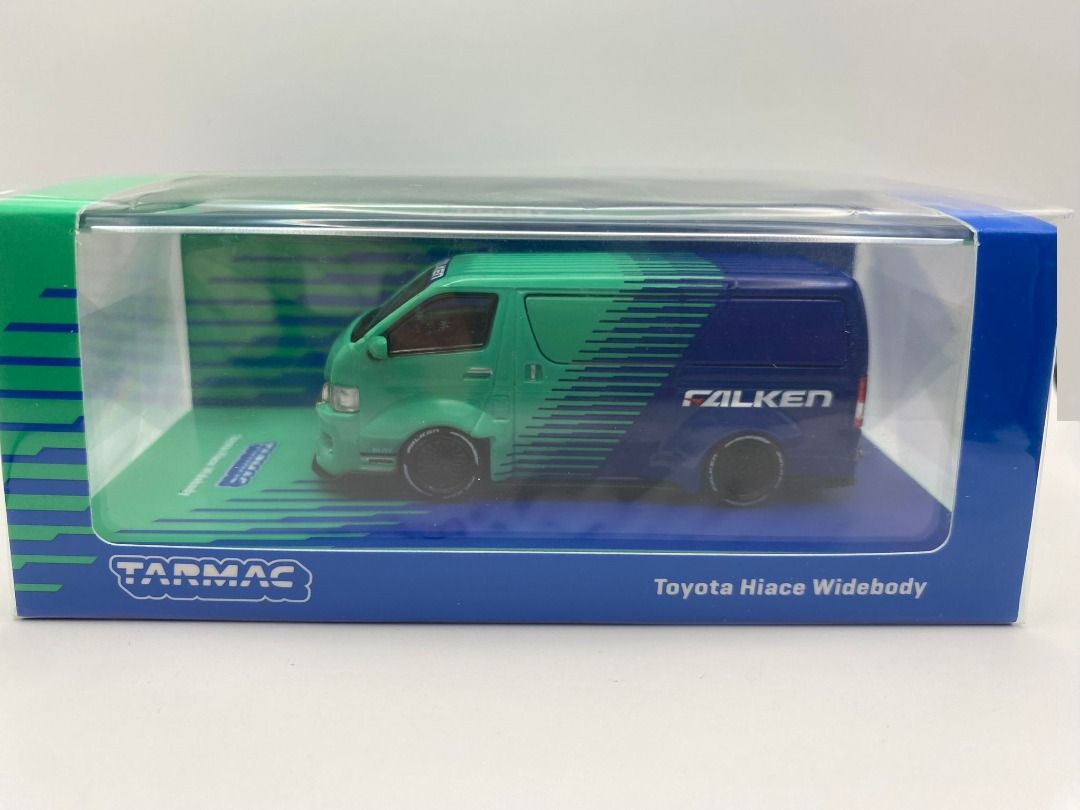 Tarmac Works – Toyota Hiace Widebody – Orange – échelle 1/64 – Métal – Neuf