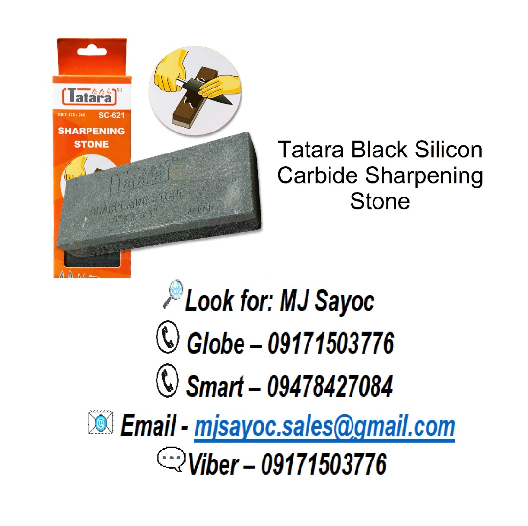 Tatara Black Silicon Carbide Sharpening Stone, Commercial & Industrial, Construction Tools