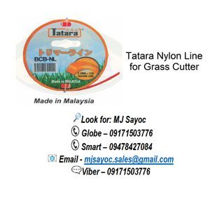 Tatara Nylon Line for Grass Cutter