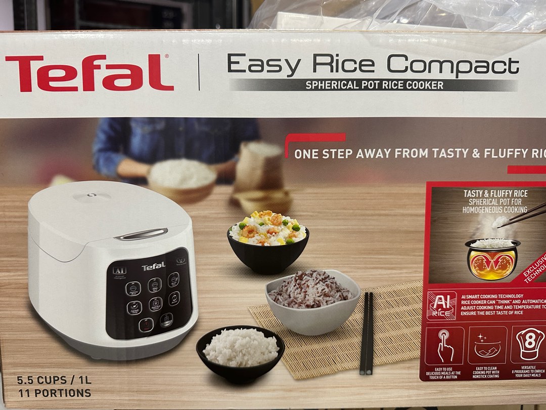 Tefal Easy Rice compact Rice Cooker, TV & Home Appliances, Kitchen