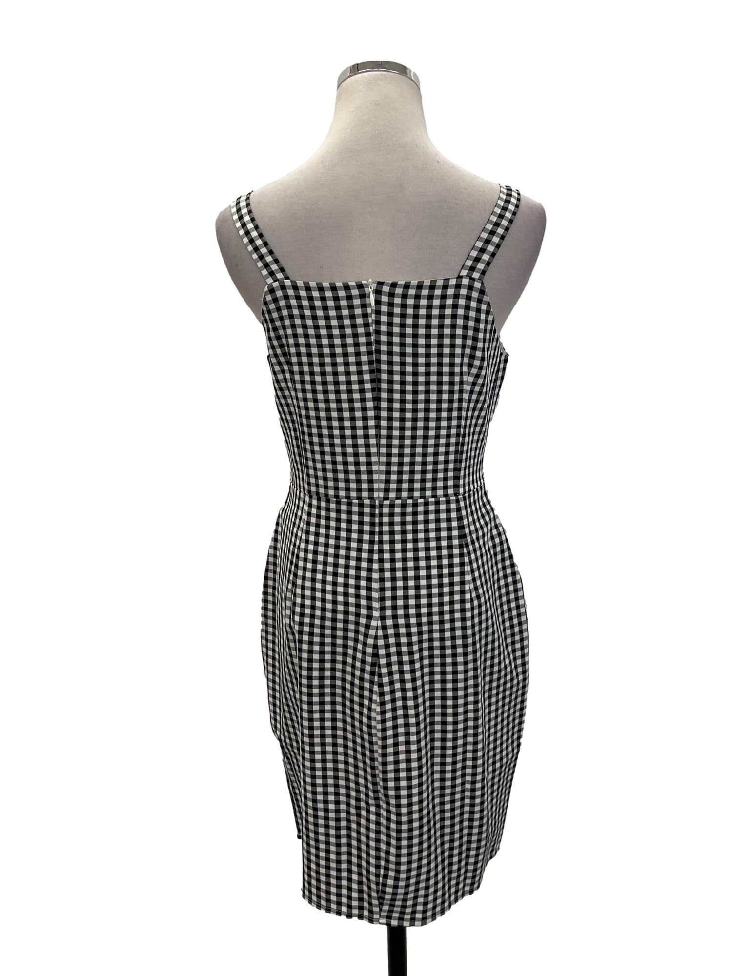 The Editor s Market Black Gingham Sheath Dress TEM Women s