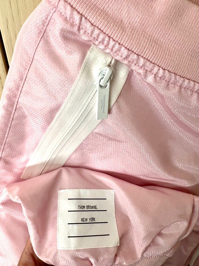 Thom browne pink 2025 sweatpants