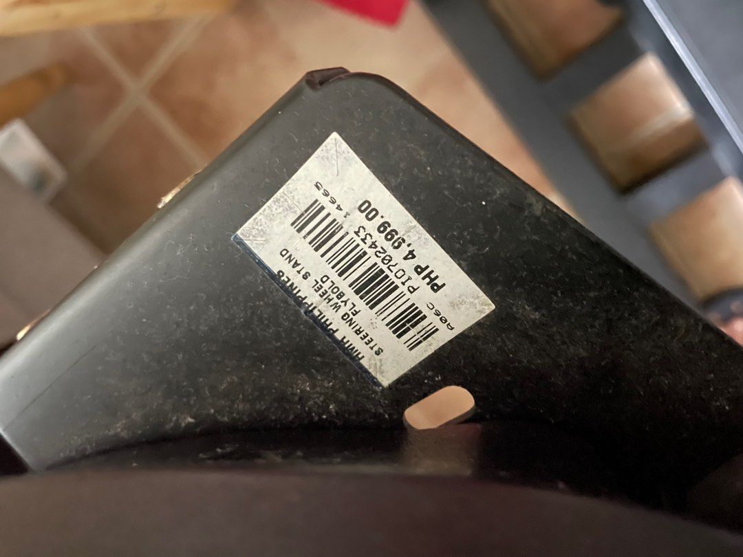 Thrustmaster Logitech Flybold steering wheel stand only on Carousell