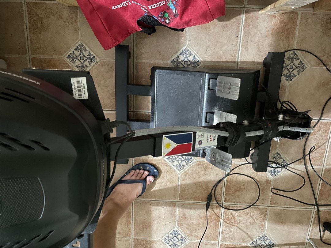 Thrustmaster Logitech Flybold steering wheel stand only on Carousell