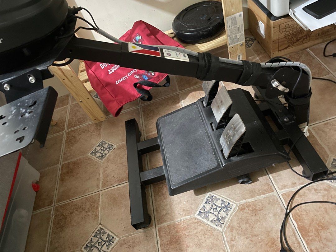 Thrustmaster Logitech Flybold steering wheel stand only on Carousell