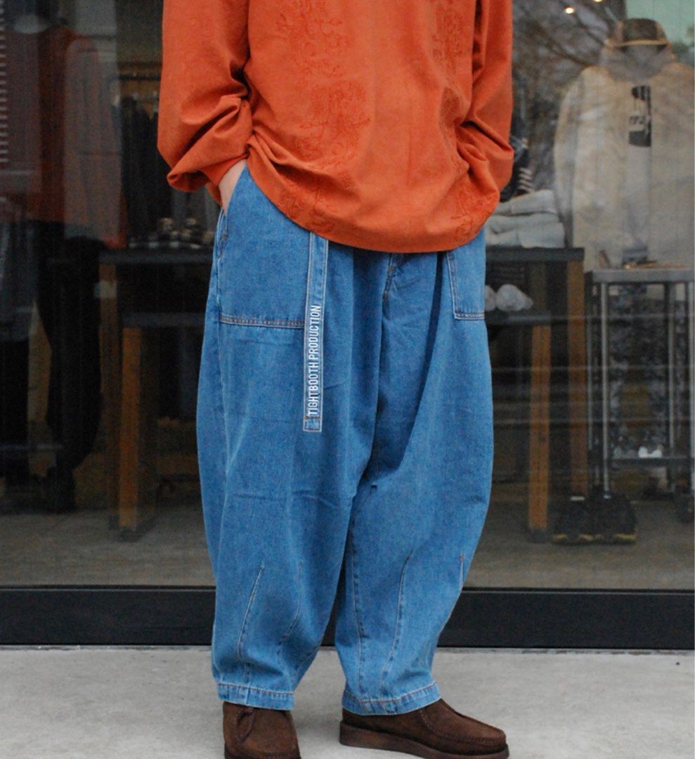 正式的 TIGHTBOOTH DENIM BAKER BALLOON PANTS | yasnabeauty.com