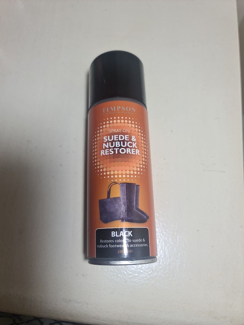 TIMPSON SUEDE NUBUCK RESTORER Men s Fashion Footwear Shoe inserts accessories on Carousell