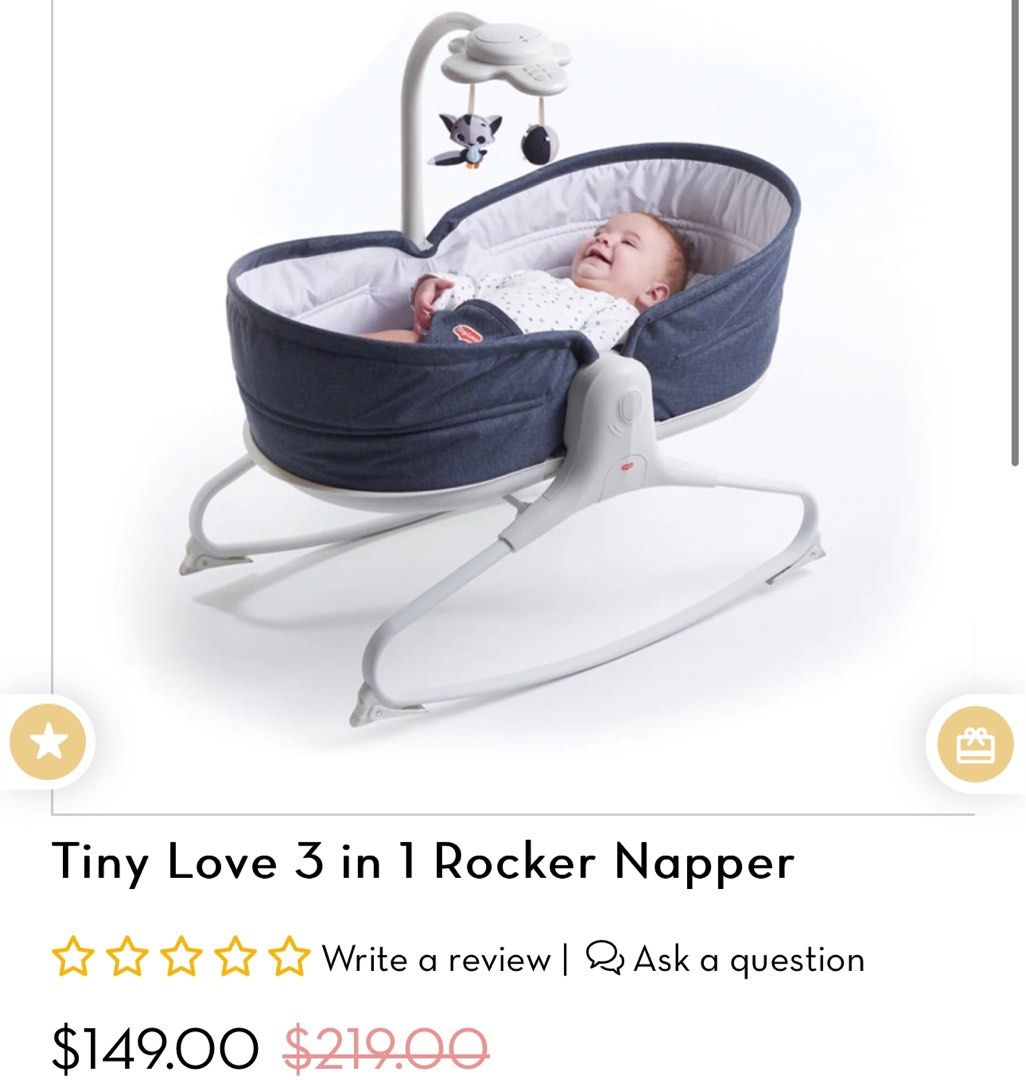 Mothercare rocker napper store