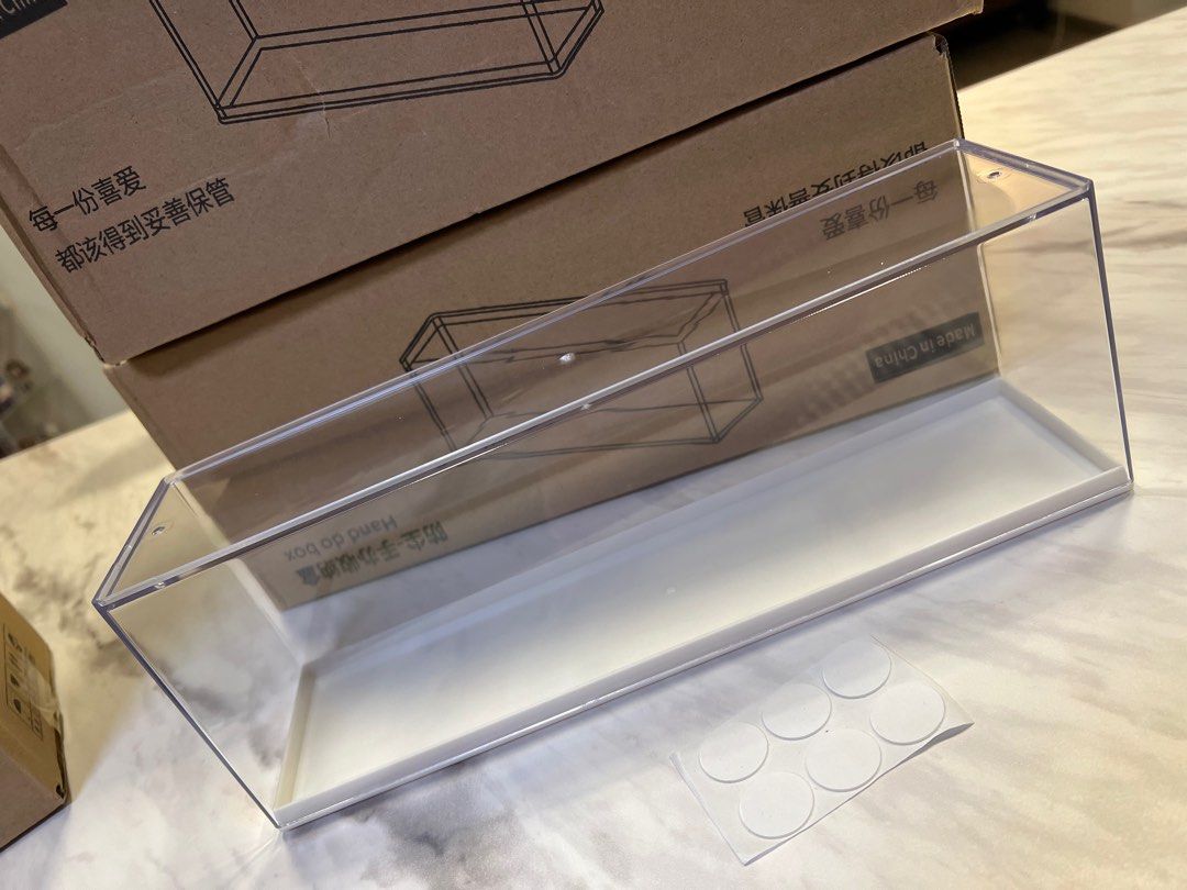 Transparent stackable display box, Furniture & Home Living, Home ...
