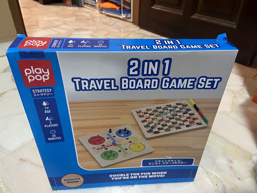 Travel board game, Hobbies & Toys, Toys & Games on Carousell