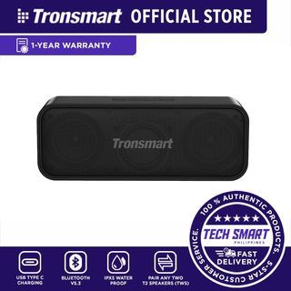 Tronsmart T2 Mini 2023 10W Portable Speaker Deep Bass Bluetooth Speaker 5.3 Type C Charging IPX5 Waterproof 18 Hours Playtime