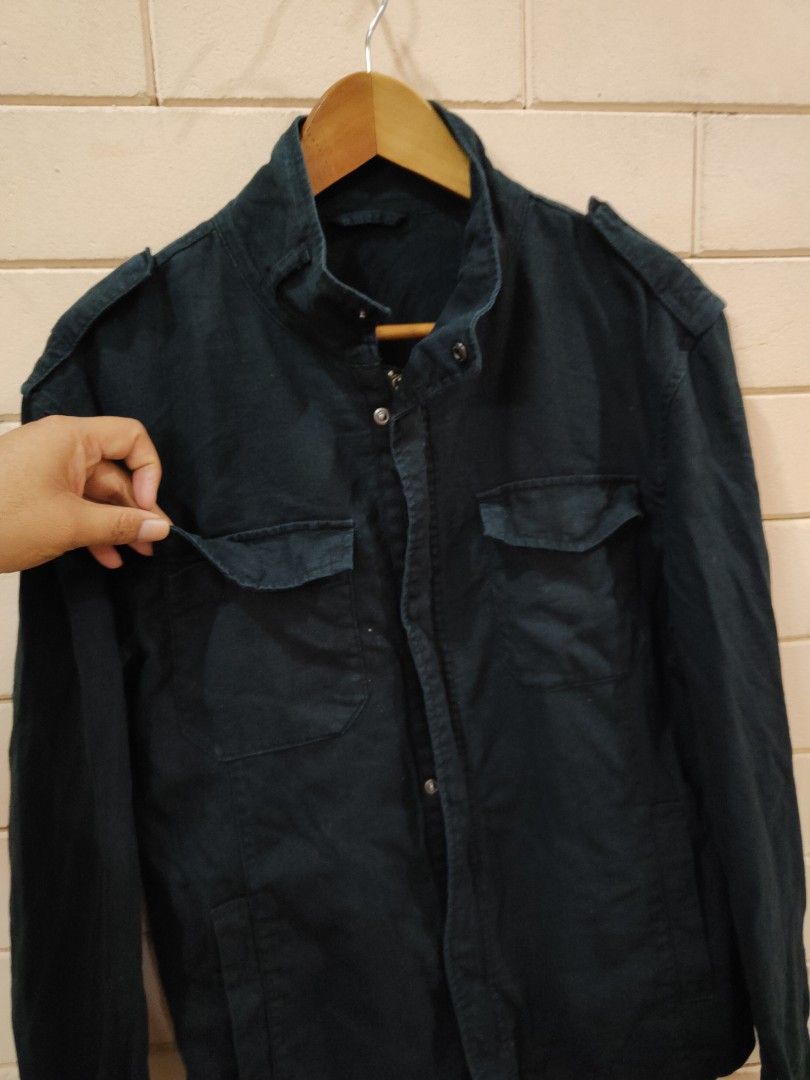 Uniqlo canvas jacket new arrivals