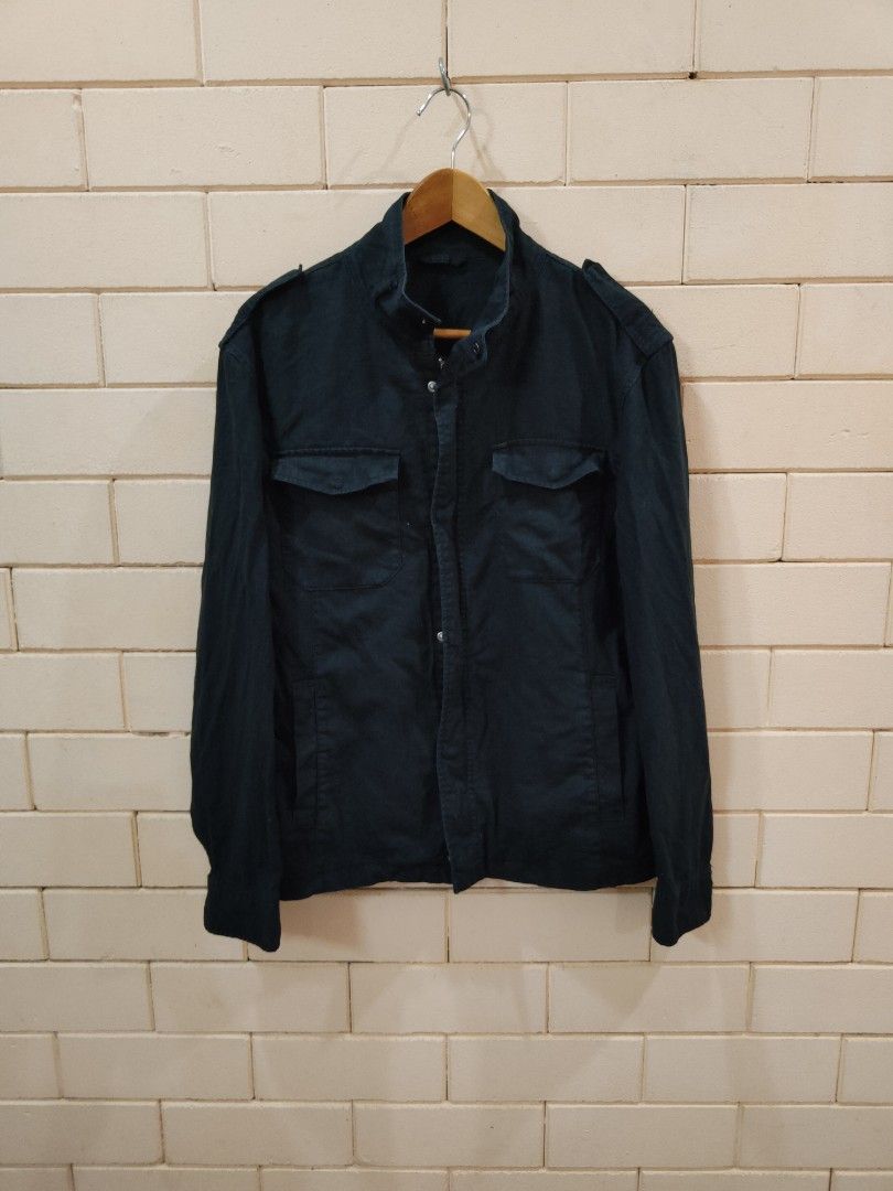 Uniqlo canvas jacket top
