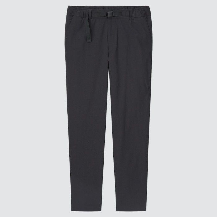 UNIQLO (L) Nylon Utility Geared Pants (3D Cut) Grey, Men's Fashion