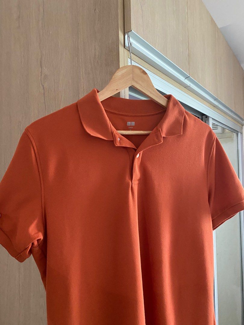 Uniqlo plain hot sale polo shirt